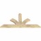 Ekena Millwork Richland Rough Sawn Timber Gable Bracket, Douglas Fir, 48"W x 24"H x 2"D x 4"F, 12/12 Pitch GBW048X24X0204RIC00RDF - alternate 2
